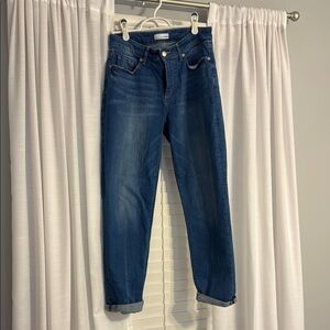 LOFT Blue Ankle Cropped Jeans